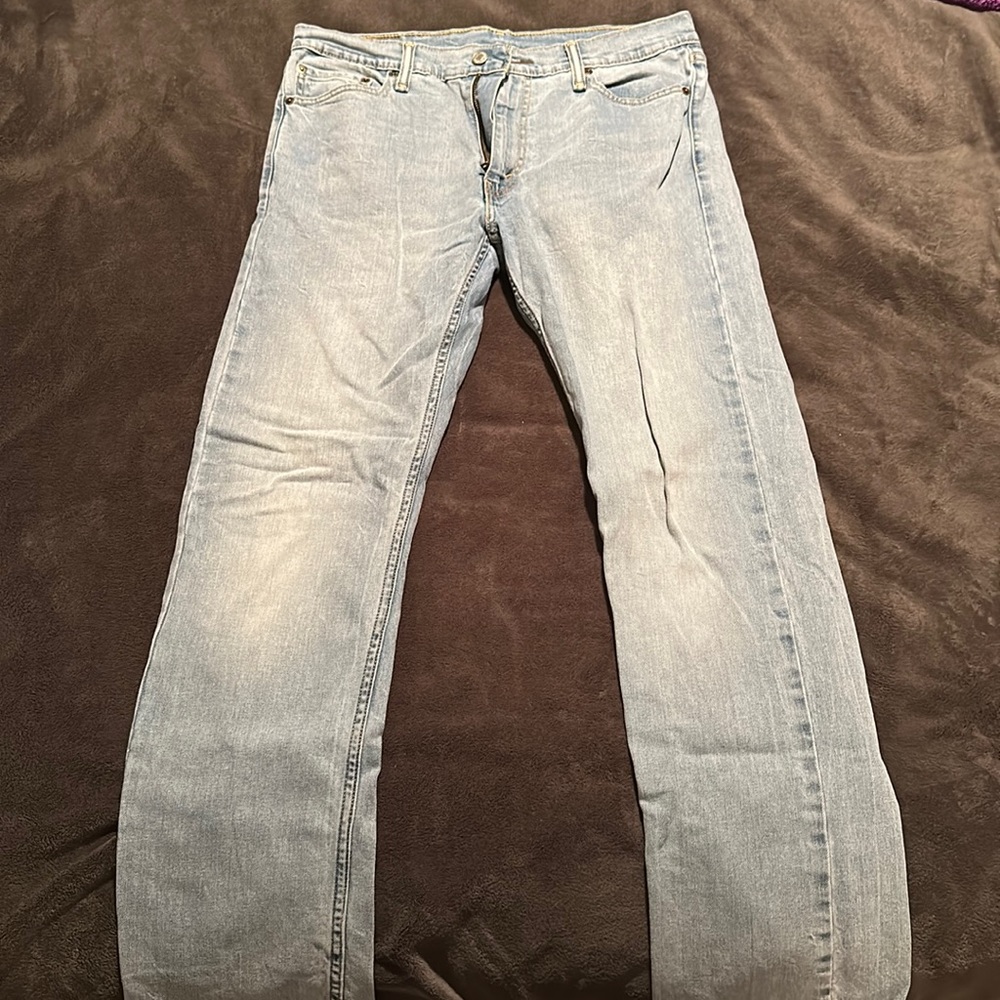 Men’s Levi 513 Slim Straight Jeans 33/32
